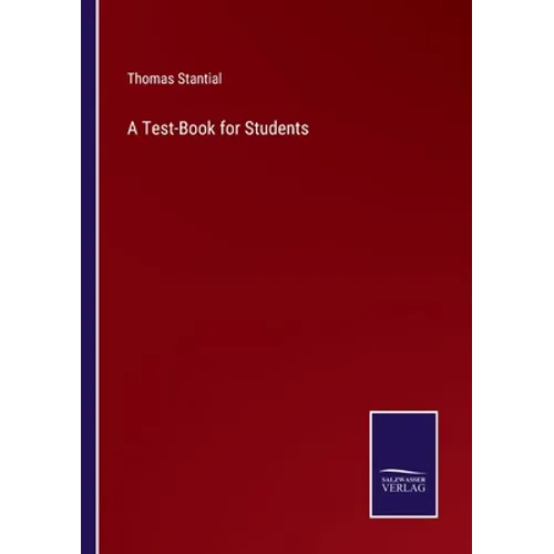 A Test-Book for Students - Paperback