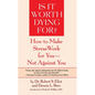 Is It Worth Dying For?: A Self-Assessment Program to Make Stress Work for You, Not Against You - Paperback