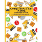 Construction Zone Sticker Book (A KIDSspace Fun Book): Featuring Dump Truck, Back Hoe, Cement Mixer, Stop and Go Signs, and Dirt - Paperback