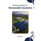 Power Quality in Renewable Systems - Paperback