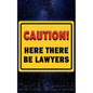 Here There Be Lawyers - Paperback