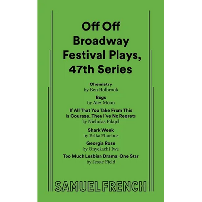 Off Off Broadway Festival Plays, 47th Series - Paperback