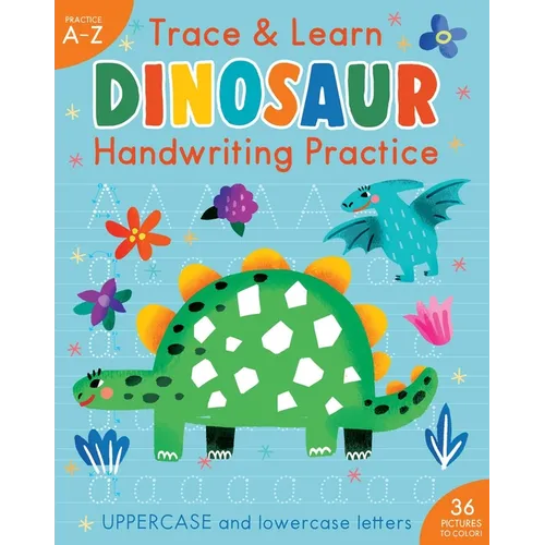 Trace & Learn Handwriting Practice: Dinosaur - Paperback