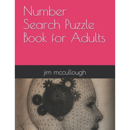 Number Search Puzzle Book for Adults - Paperback