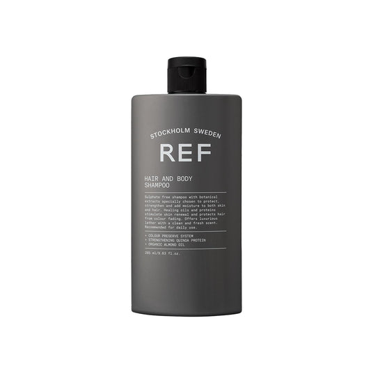 REF Moisturizing Shampoo and Body Wash - Hydrating, Strengthening for Dry Hair & Skin (285 ml)