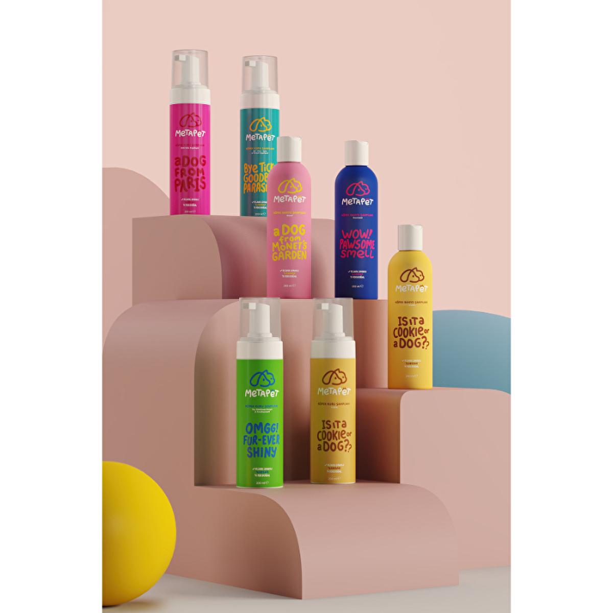 Metapet Natural Dog Shampoo for Sensitive Skin & Puppies - 8.45 fl oz, Organic, Chemical-Free, Clinically Approved