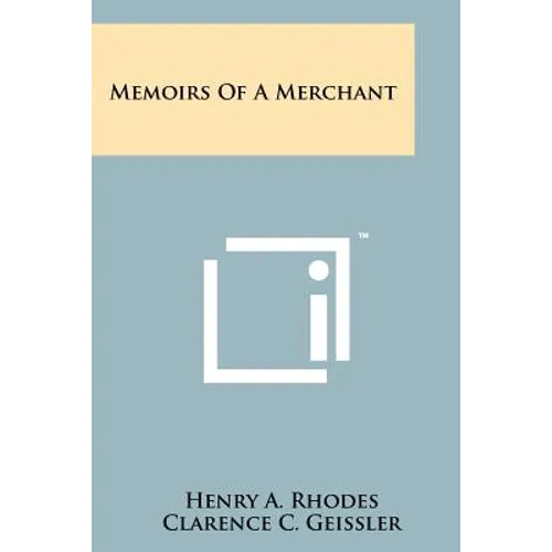 Memoirs Of A Merchant - Paperback