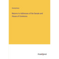 Returns to Addresses of the Senate and House of Commons - Paperback