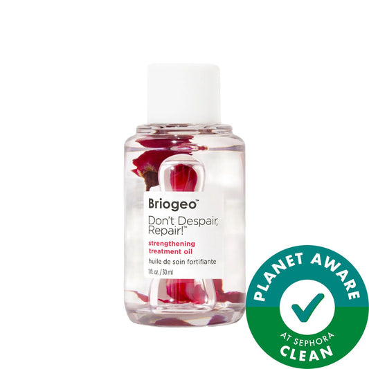Briogeo Don't Despair, Repair. Strengthening Treatment Hair Oil - Repairs Damage, Enhances Shine, Vegan & Silicone-Free Hair Care
