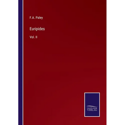 Euripides: Vol. II - Paperback