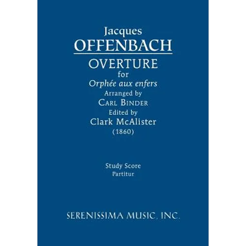 Overture for 'Orphée aux enfers': Study score - Paperback