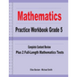 Mathematics Practice Workbook Grade 5: Complete Content Review Plus 2 Full-length Math Tests - Paperback