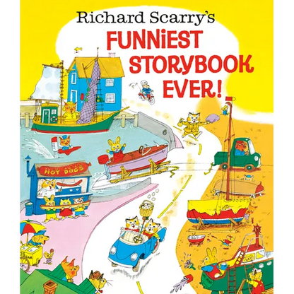 Richard Scarry's Funniest Storybook Ever! - Hardcover