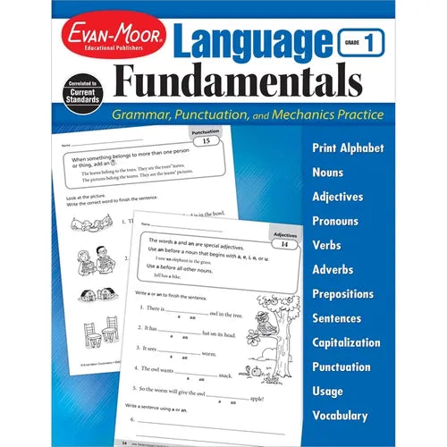 Language Fundamentals, Grade 1 Teacher Resource - Paperback