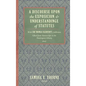 A Discourse Upon the Exposition and Understanding of Statutes: With Sir Thomas Egerton's Additions. Edited From Manuscripts in the Huntington Library - Hardcover
