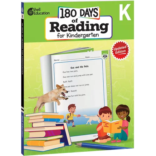 180 Days(tm) Reading for Kindergarten, 2nd Edition: Practice, Assess, Diagnose - Paperback