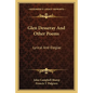 Glen Desseray and Other Poems: Lyrical and Elegiac - Paperback