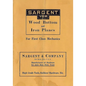 Sargent VBM Wood Bottom And Iron Planes For First Class Mechanics: Catalog Reprint from 1913 - Paperback