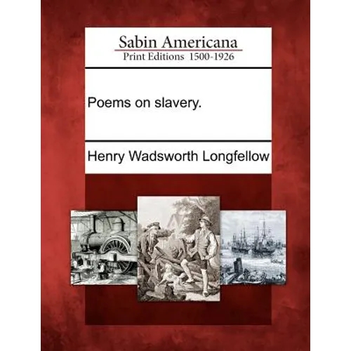 Poems on Slavery. - Paperback