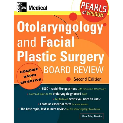 Otolaryngology and Facial Plastic Surgery Board Review - Paperback