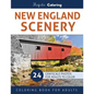 New England Scenery: Grayscale Photo Coloring for Adults - Paperback