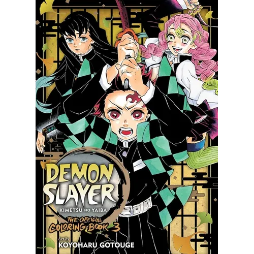 Demon Slayer: Kimetsu No Yaiba: The Official Coloring Book 3 - Paperback