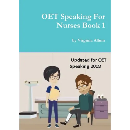 OET Speaking For Nurses Book 1 - Paperback
