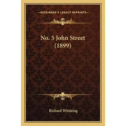 No. 5 John Street (1899) - Paperback