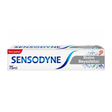 Sensodyne Sensitive Teeth Whitening Toothpaste - Relieves Sensitivity, Whitens Teeth, 1.69 fl oz