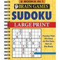 Brain Games - 2 Books in 1 - Sudoku - Spiral