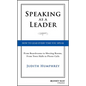 Speaking As a Leader - Hardcover
