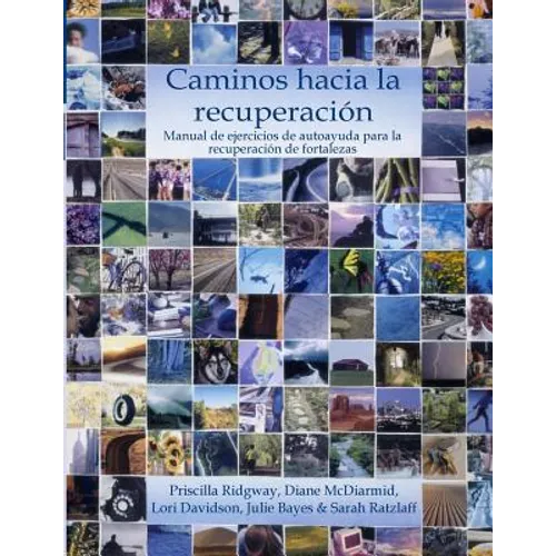 Caminos hacia la recuperación: Manual de ejercicios de autoayuda para la recuperación de fortalezas - Paperback