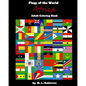 Flags of the World Series (Africa), adult coloring book - Paperback