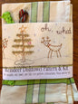 Oh! What Fun Dishtowel Pattern and Floss Kit