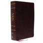 NKJV Study Bible, Bonded Leather, Burgundy, Full-Color, Red Letter Edition, Indexed, Comfort Print: The Complete Resource for Studying God's Word - Bonded Leather