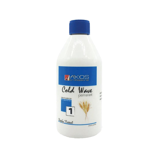 Akos Hair Perm Solution for Natural Hair - 500ml Cold Wave Perming Chemical Treatment