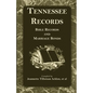 Tennessee Records: Bible Records and Marriage Bonds - Paperback