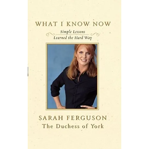 What I Know Now: Simple Lessons Learned the Hard Way - Paperback