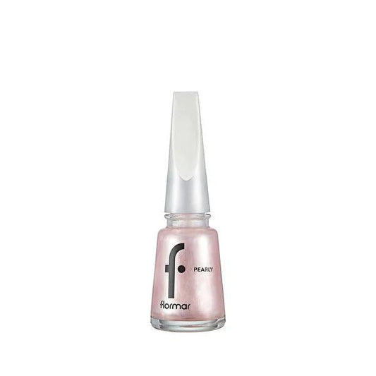 Flormar Pearly Nail Polish 103 - Quick Drying, Lustrous Finish, 52 Color Options