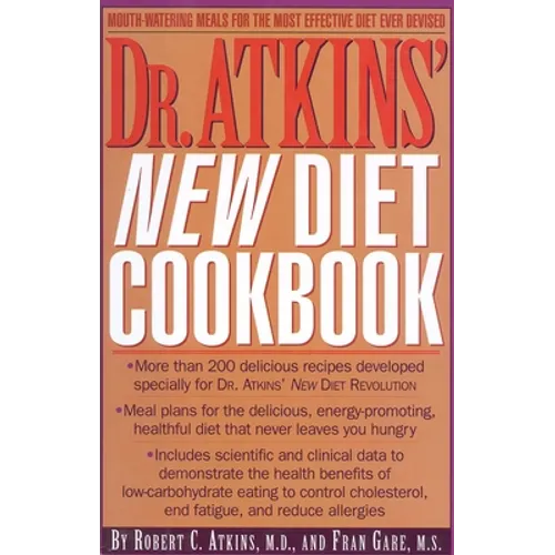 Dr. Atkins' New Diet Cookbook - Paperback