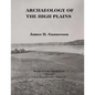 Archaeology of the High Plains - Paperback