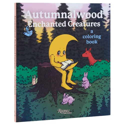 Autumnalwood: Enchanted Creatures: A Coloring Book - Paperback