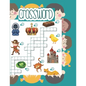 Crossword: Large easy to print crosswords for kids - Paperback