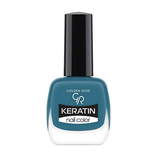 Golden Rose Keratin Nail Polish - Long Lasting Nail Color Enriched with Keratin