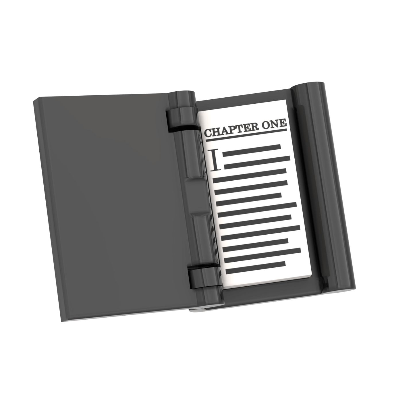 "50 Shades of Gray Plates" Book - Custom Printed Minifig Accessory - Made using LEGO® Parts