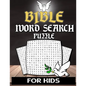 Bible Word Search For Kids: Christian Word Search Puzzle Book For Kids Adults And Senior With Inspirational Words - Bible Activity Book Crossword - Paperback