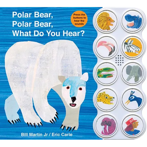 Polar Bear, Polar Bear, What Do You Hear? - Board Book