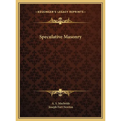 Speculative Masonry - Hardcover