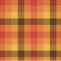 Orange Wideback Fall's in Town Checked Multi Fabric Per Yard