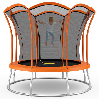 10 Feet Unique Flower Shape Trampoline with Galvanized Steel Frame